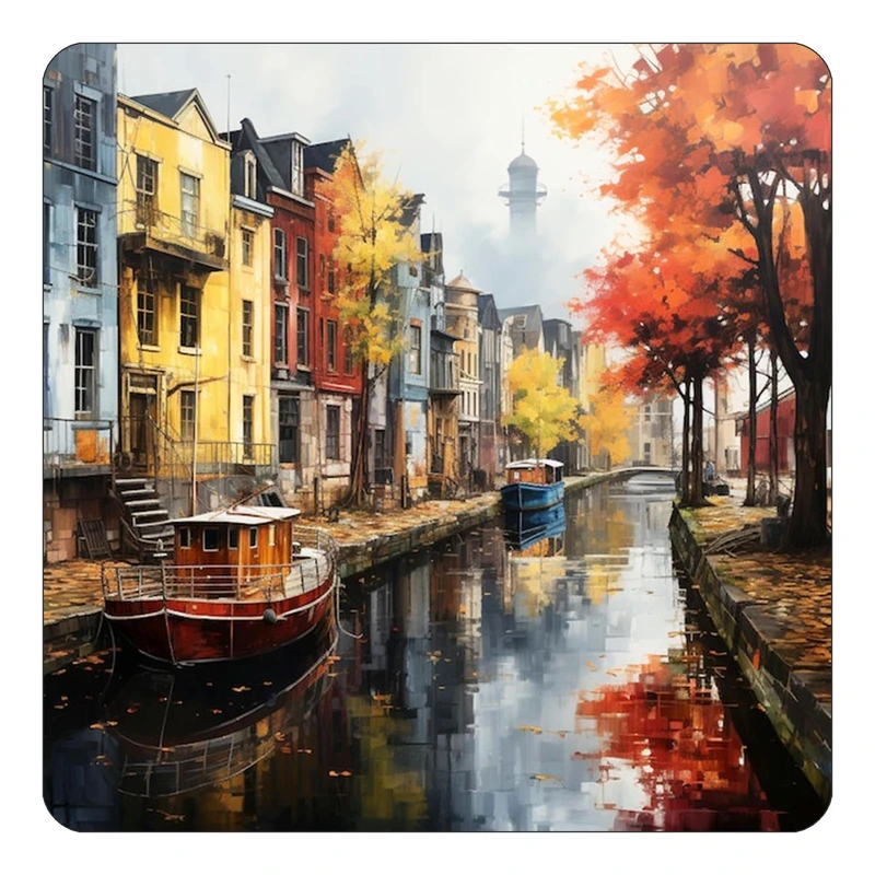 مگنت کاکتی طرح نقاشی رنگ روغن مدل mp70909