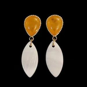 گوشواره زنانه مدل صدف