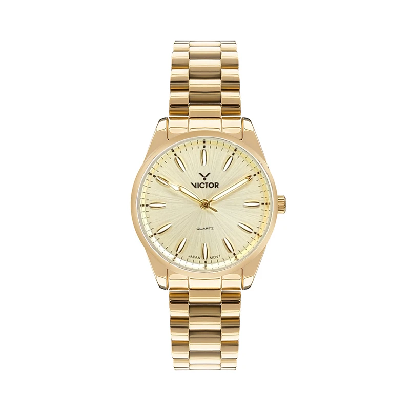 ساعت مچی عقربه‌ای کوارتز زنانه ویکتور مدل 5679L
