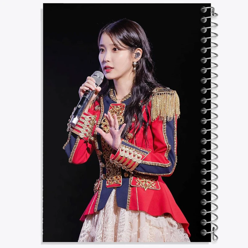 دفتر مشق 50 برگ خندالو مدل آیو IU کد 19815