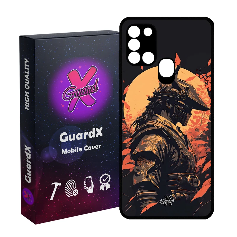کاور گارد ایکس طرح Samurai مدل Glass10610 مناسب برای گوشی موبایل سامسونگ Galaxy A21s