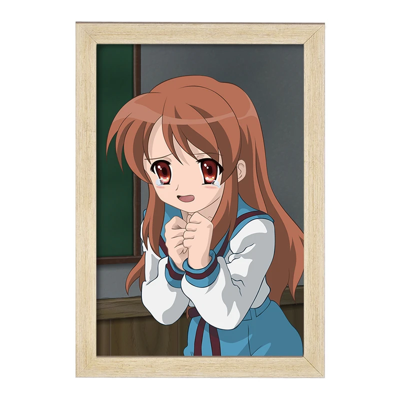 تابلو خندالو مدل میکورو انیمه ناپدید شدن هارومی سوزومیا The Disappearance of Haruhi Suzumiya  کد 23156