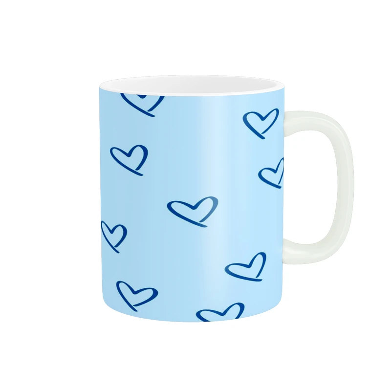 ماگ پادآفرین مدل فانتزی طرح قلب کد p9978