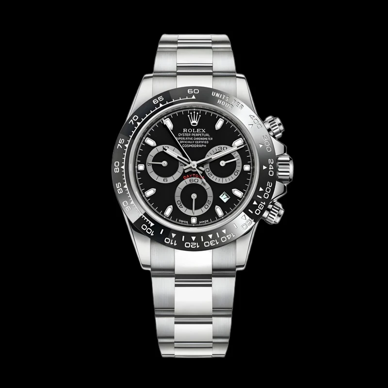 ساعت مچی عقربه‌ای مردانه مدل دیتونا سه موتور فعال کورنوگراف تقویم دار