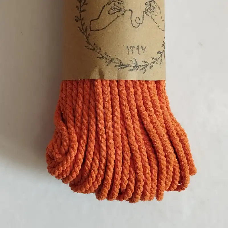 نخ مکرومه بافی هنر آنتیک مدل پنبه ای کد 154