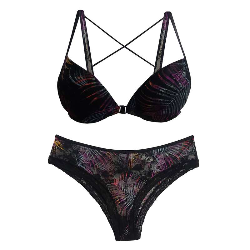 ست شورت و سوتین زنانه مدل J-HAL_3006