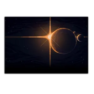 تابلو شاسی بکلیت طرح منظوه شمسی و خورشید گرفتگی مدل SH-S5318