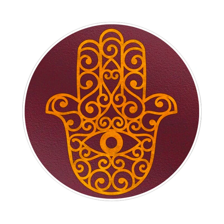 استیکر لپ تاپ ماسا دیزاین طرح Hamsa مدل STK1119