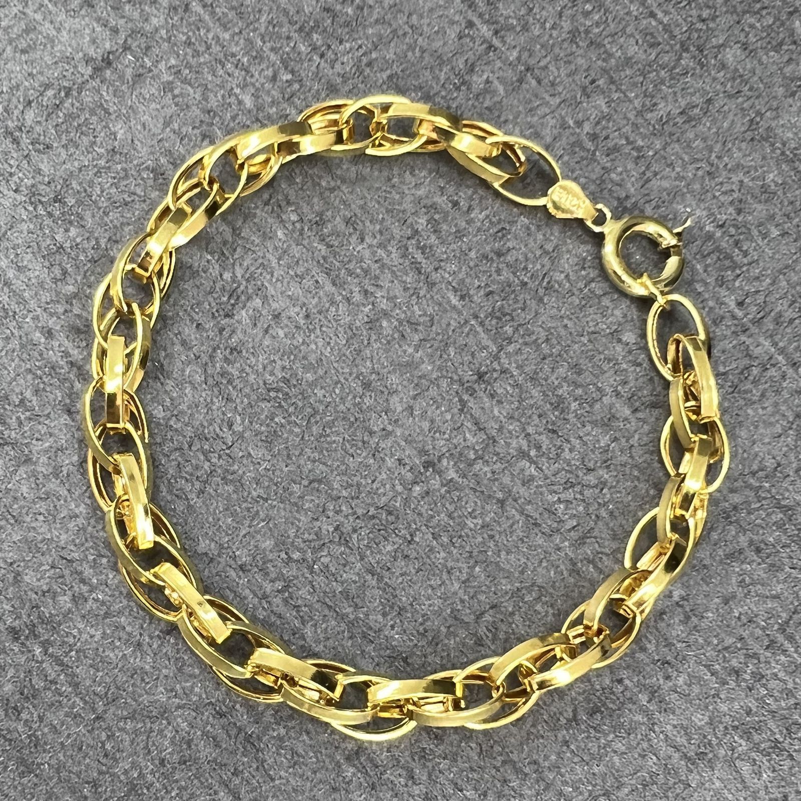 دستبند طلا 18 عیار زنانه دوست خوب مدل dk183 - - 4