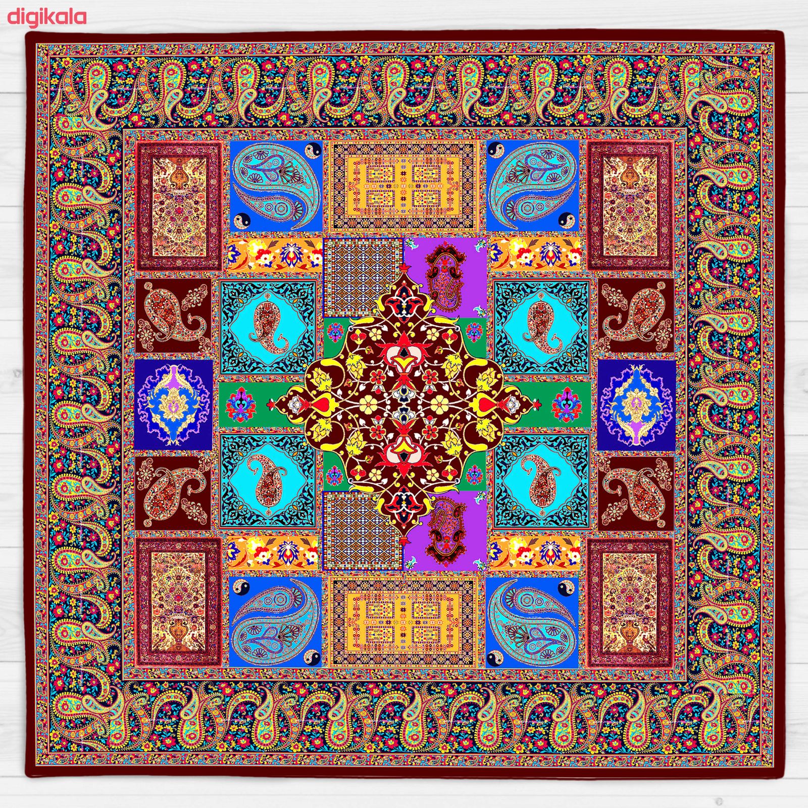 رومیزی طرح ترمه سنتی کد 9275.1 main 1 1