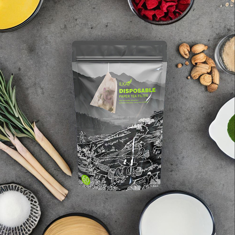 فیلتر چای ایلکا مدل کاغدی نخ دار بسته 60 عددی فیلتر چای ایلکا مدل کاغدی نخ دار بسته 60 عددی