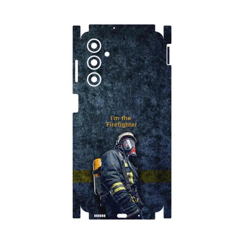 برچسب پوششی ماهوت مدل Firefighter-FullSkin مناسب برای گوشی موبایل سامسونگ Galaxy F54
