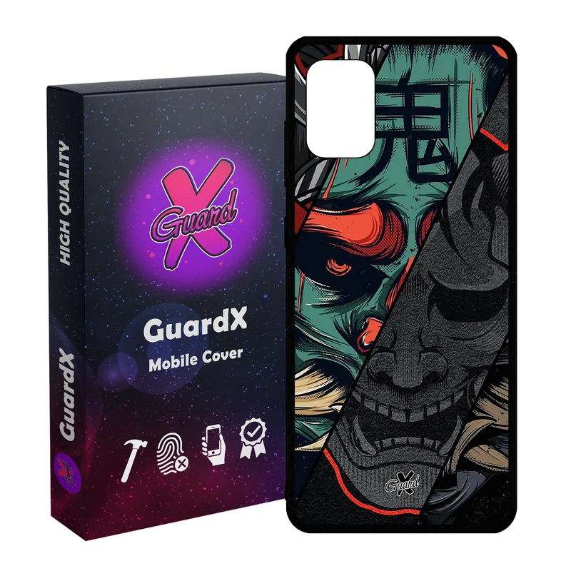 کاور گارد ایکس طرح سامورایی مدل Glass10529 مناسب برای گوشی موبایل سامسونگ Galaxy A31