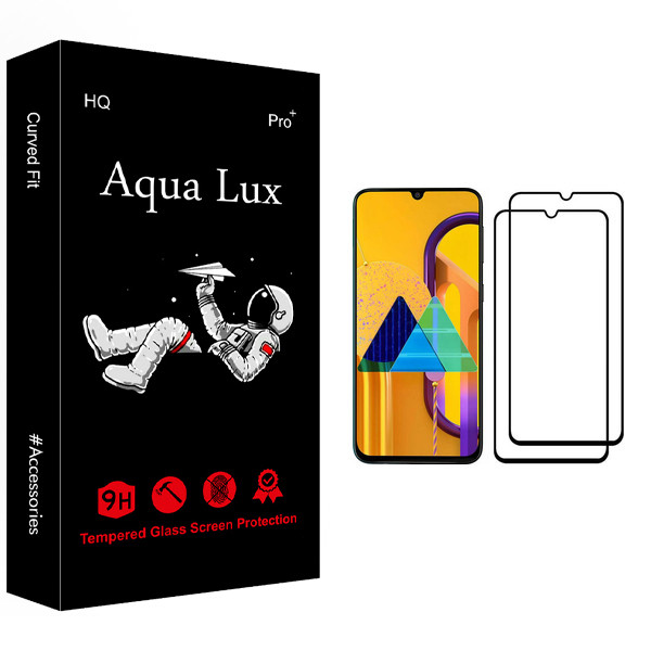 محافظ صفحه نمایش آکوا لاکس مدل +Pro مناسب برای گوشی موبایل سامسونگ Galaxy M30s بسته دو عددی