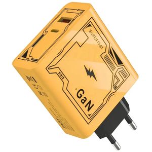 شارژر دیواری ۱۲۰ وات دو پورت مدل H-x111 c+a