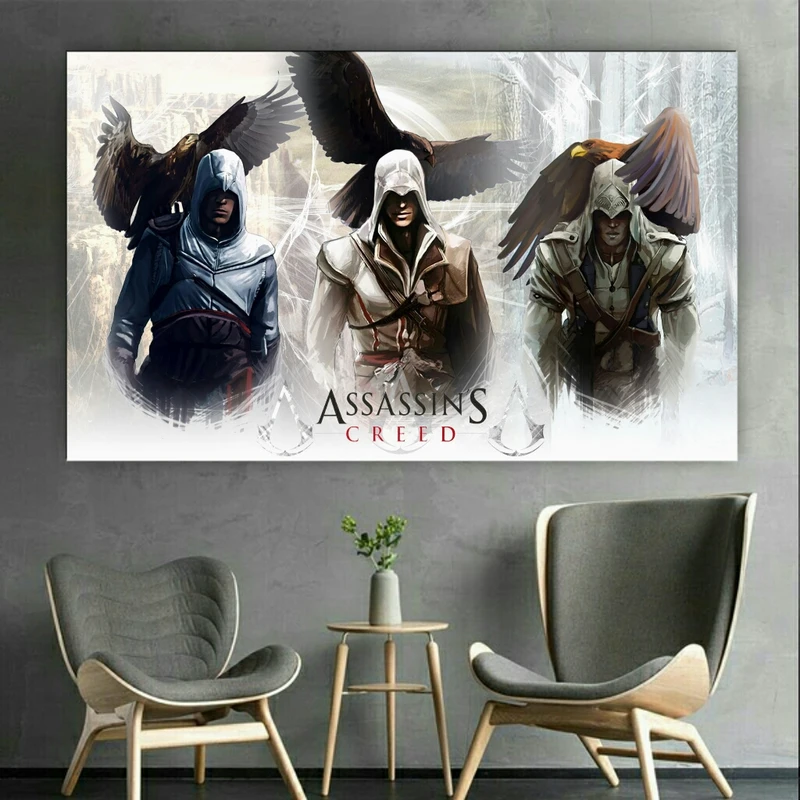  پوستر دیواری طرح اساسینس مدل ZB352
