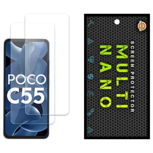 Multi Nano X-S2N Screen Protector For Xiaomi Poco C55 Pack of 2