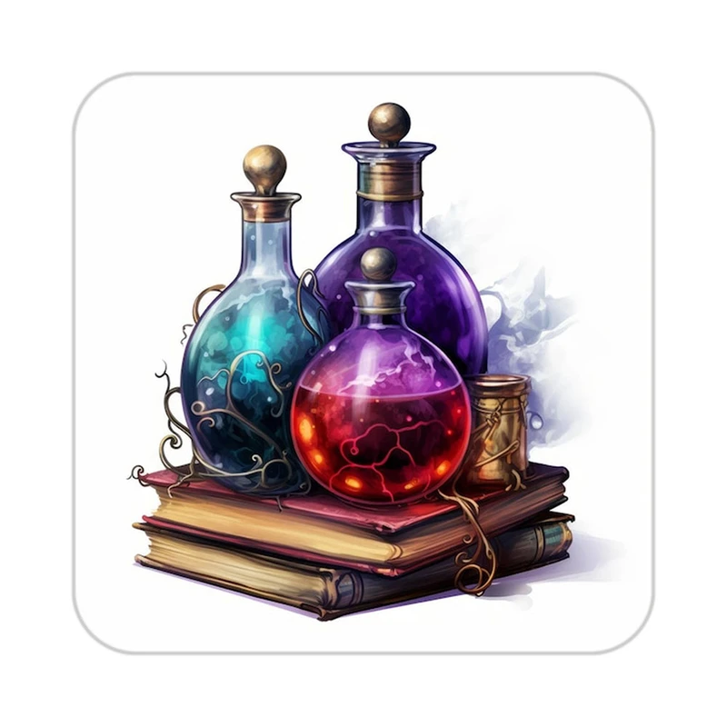 زیر لیوانی کاکتی طرح هری پاتر Harry Potter مدل mp42550