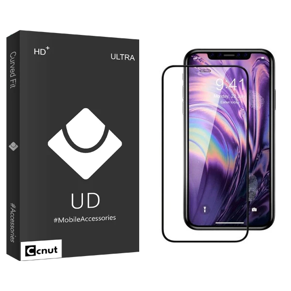 محافظ صفحه نمایش مات کوکونات مدل UD Black مناسب برای گوشی موبایل اپل iphone 12 pro