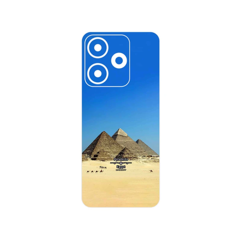 برچسب پوششی ماهوت مدل Pyramids of Egypt مناسب برای گوشی موبایل شیائومی Redmi 13x