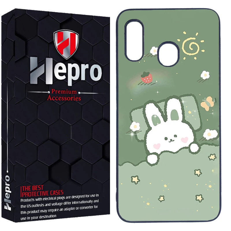 کاور هپرو طرح خرگوشی کد Dimo-431 مناسب برای گوشی موبایل سامسونگ Galaxy A20/A30