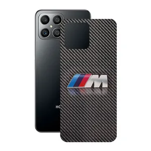Glass cover sticker Leth model BMW Power design suitable for Honor X8 mobile phone