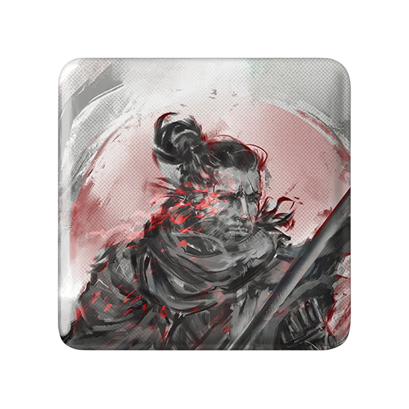 مگنت خندالو طرح بازی سکیرو (sekiro) مدل مربعی کد 31703