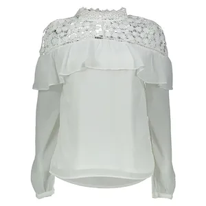 بلوز آستین بلند زنانه ورو مدا مدل DFJ64778