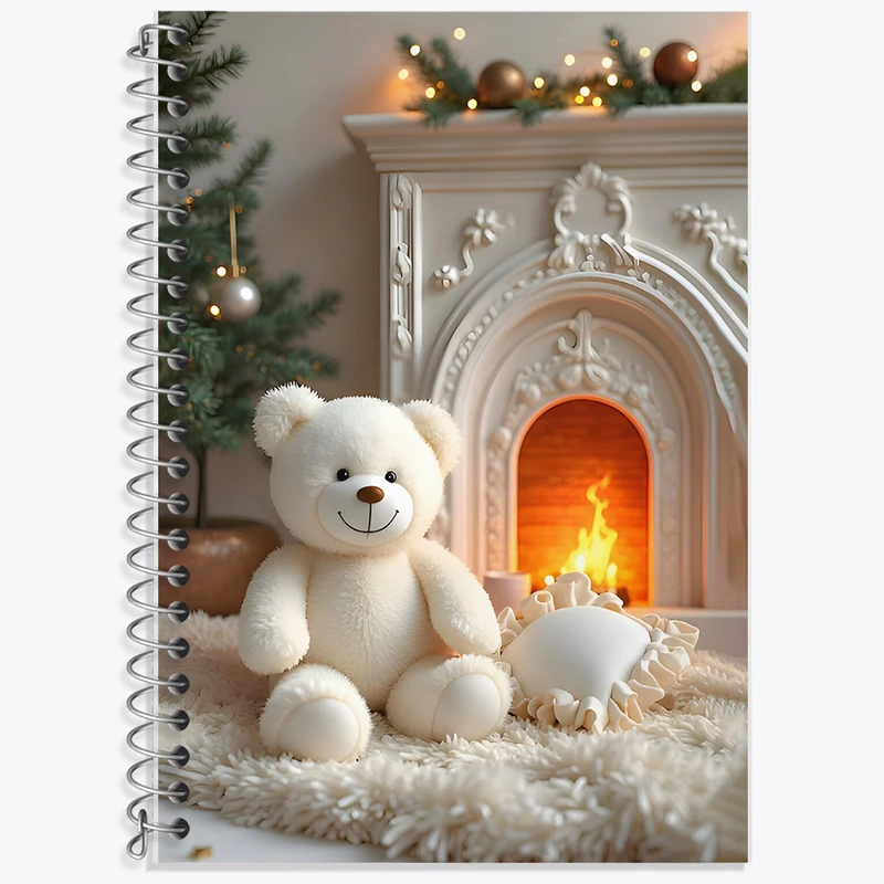 دفتر لغت 50 برگ خندالو طرح خرس کیوت کد F7163