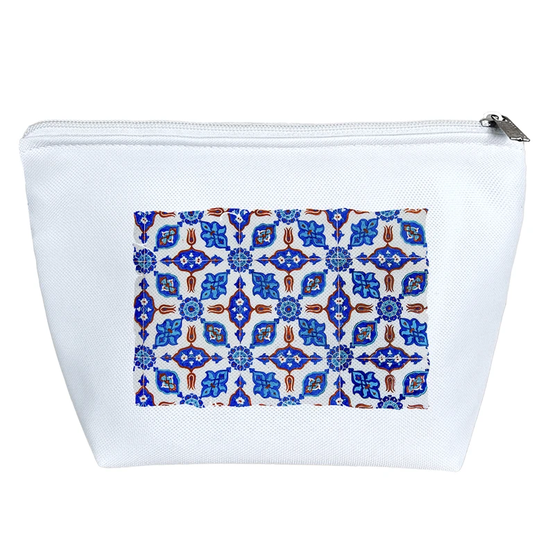 کیف لوازم آرایش دخترانه خندالو مدل کاشی کد 64