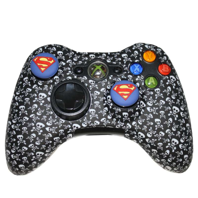 محافظ دسته بازی ایکس باکس 360 مدل SMan full skeleton به همراه روکش آنالوگ