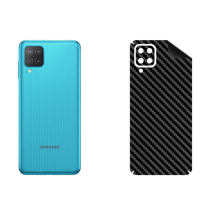 برچسب پوششی بستور طرح کربن مدل GB3-6 مناسب برای گوشی موبایل سامسونگ Galaxy M12