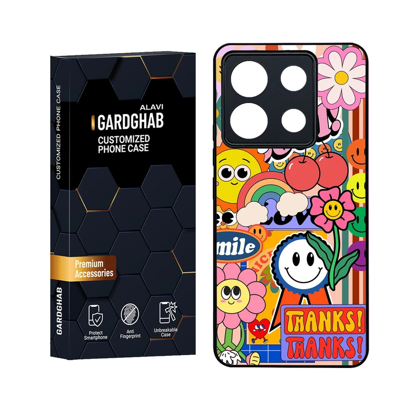 کاور گارد قاب علوی مدل  دور ژله ای مناسب برای گوشی موبایل شیائومی  Poco X6