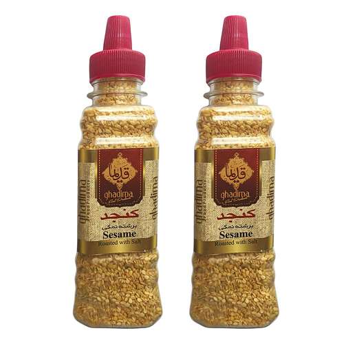 کنجد برشته نمکی قدیما - 120 گرم بسته 2 عددی
