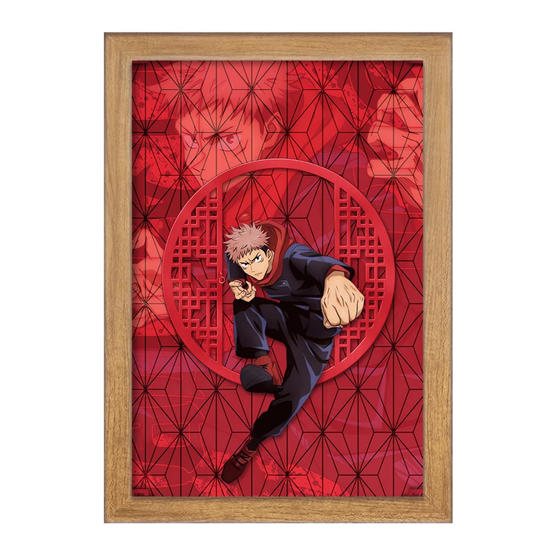 تابلو خندالو مدل انیمه آکادمی قهرمان من کد F790