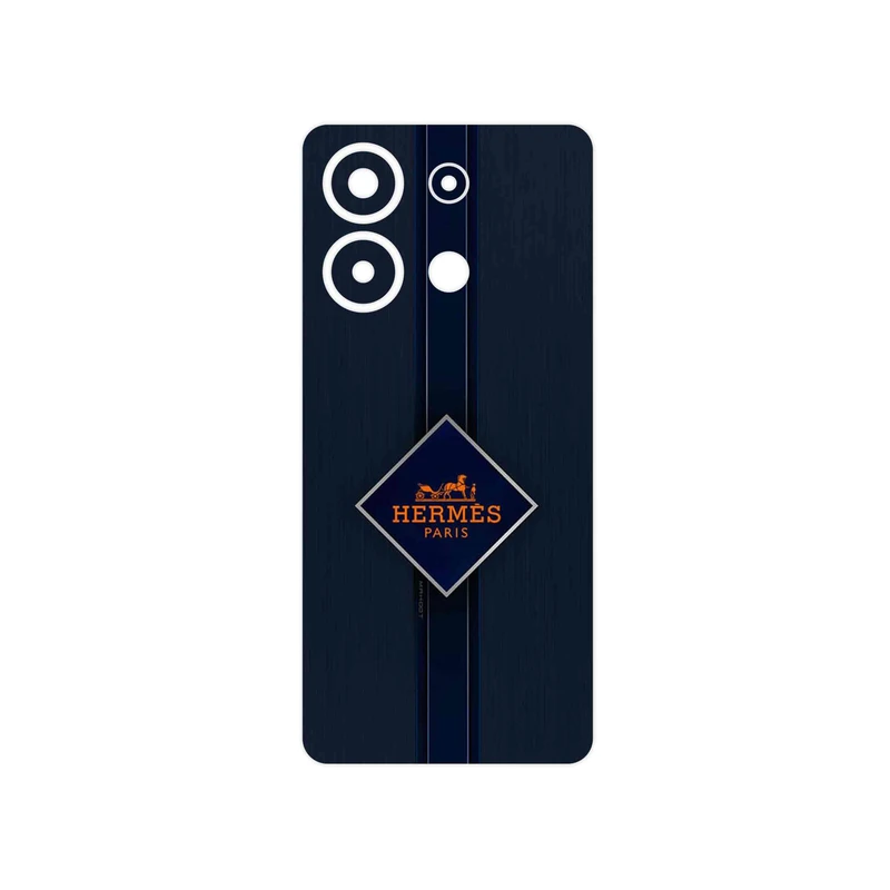 برچسب پوششی ماهوت مدل Hermes_Logo مناسب برای گوشی موبایل شیائومی Redmi Note 13 4G