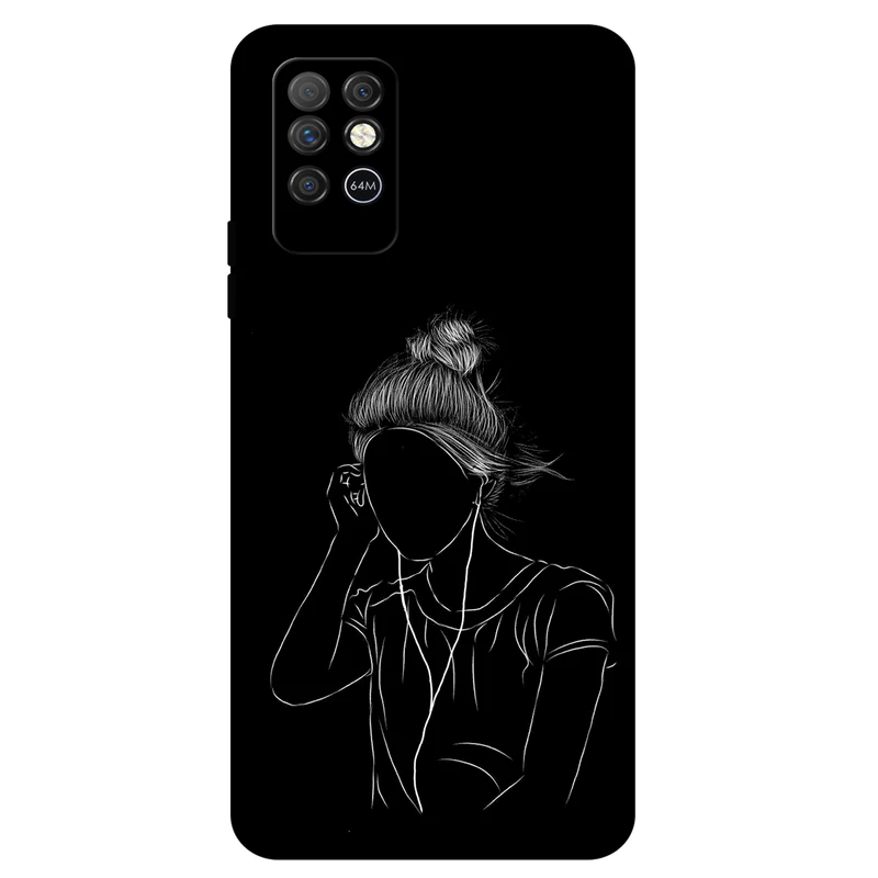 کاور مگافون طرح مینیمال مدل 1858 مناسب برای گوشی موبایل اینفینیکس Note 8