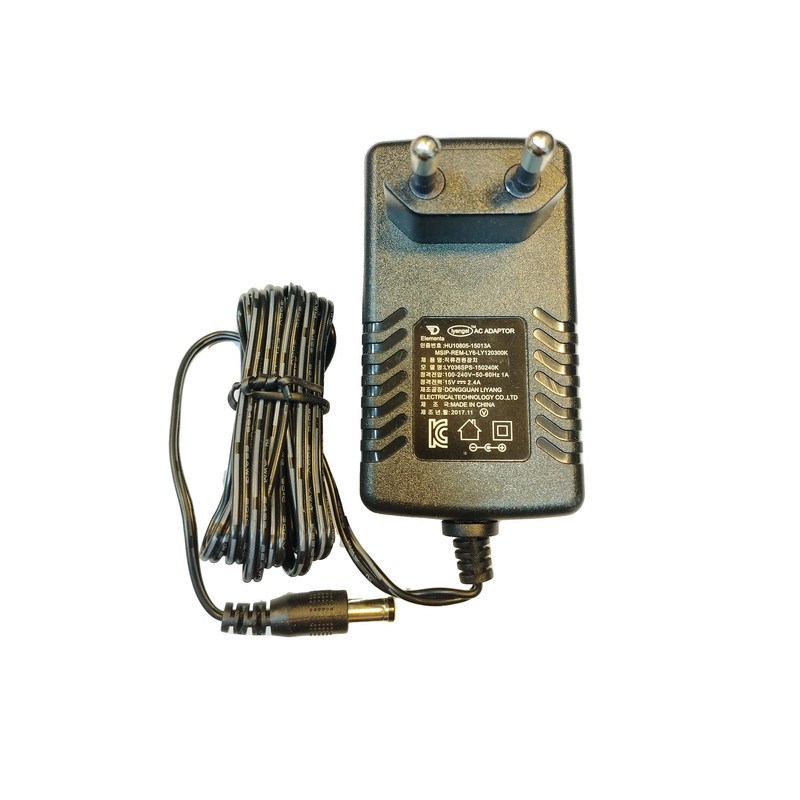 آداپتور 15 ولت 2.4 آمپر المنتا مدل KSRE-15-2.4 آداپتور 15 ولت 2.4 آمپر المنتا مدل KSRE-15-2.4