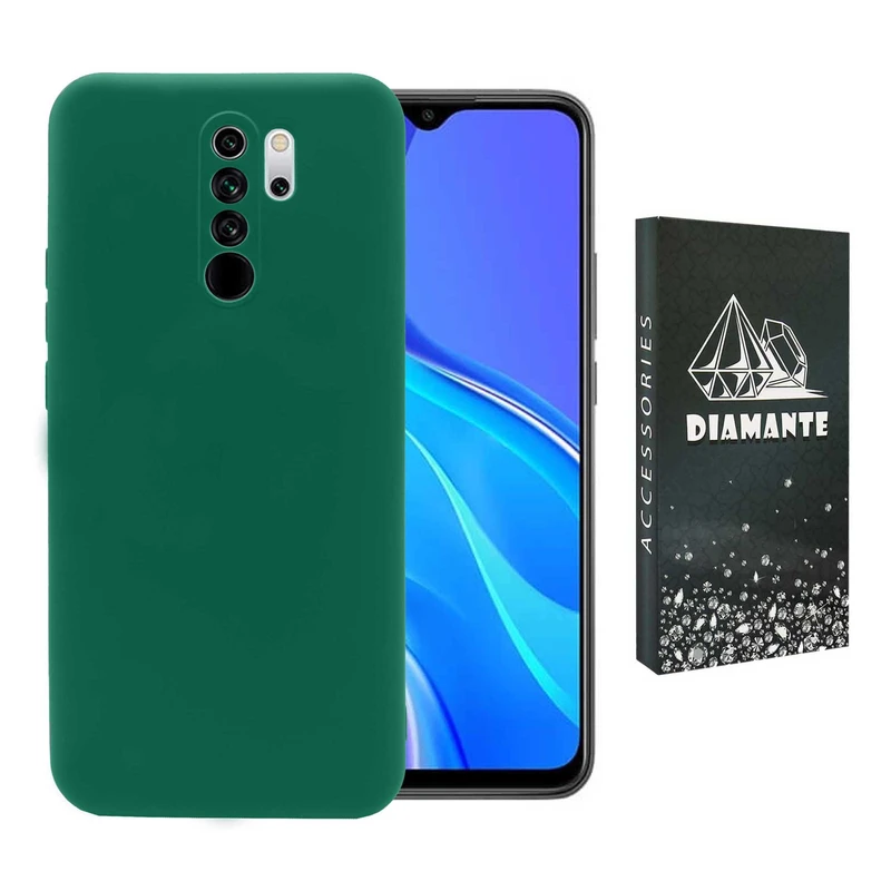 کاور دیامانته مدل sili_77 Bk مناسب برای گوشی موبایل شیائومی Redmi Note 8 Pro 4G