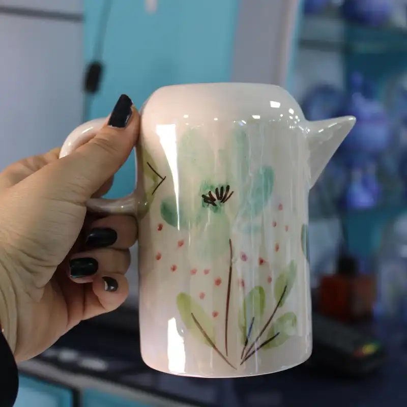 سس خوری سرامیکی مدل لاستر مجموعه 2 عددی