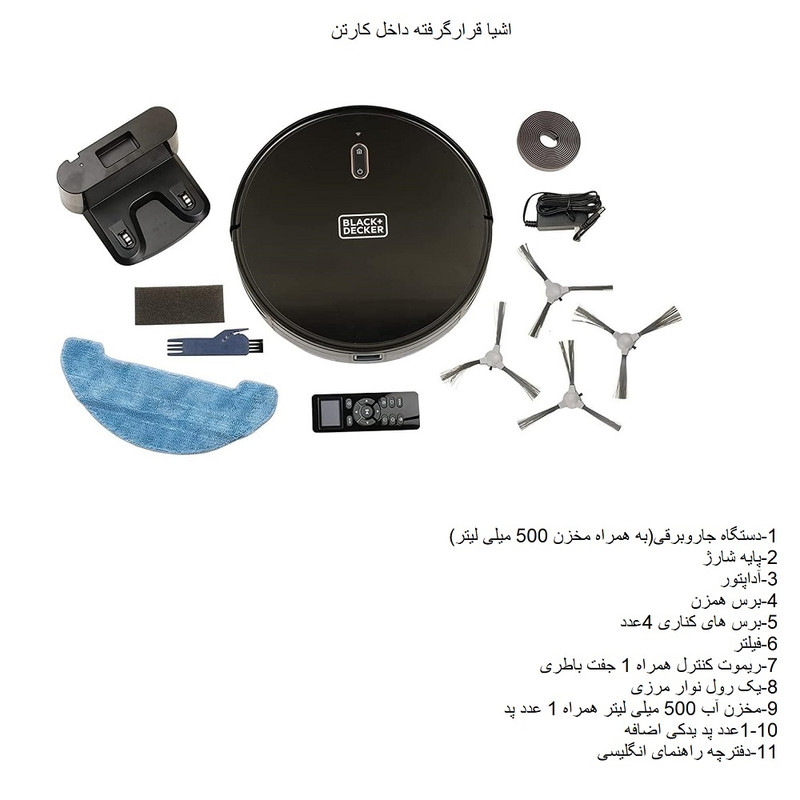 جاروبرقی بلک اندکر مدل  BRVA425B00_B5