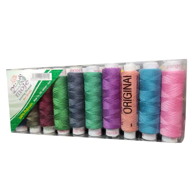 نخ خیاطی مهیاس مدل موج بسته 30 عددی