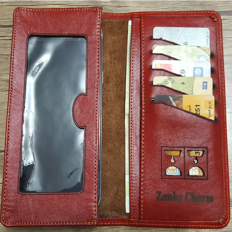 کیف پول چرم زانکو مدل 70007