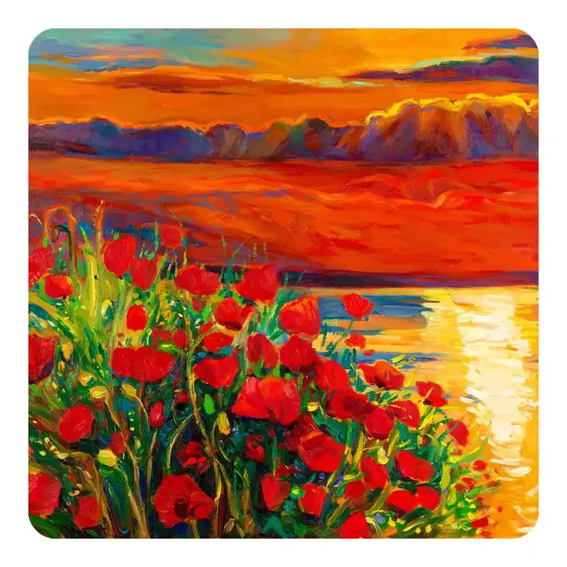 مگنت طرح نقاشی رنگ روغن مدل mg10614