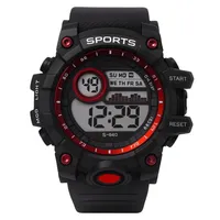 ساعت مچی دیجیتال مردانه مدل  اسپرت تک زمانه کرنوگراف بند پیو کد S2