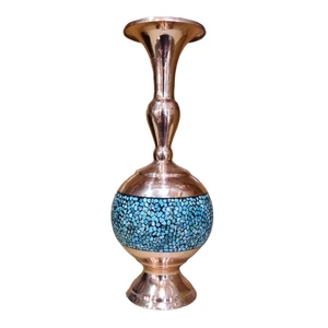 گلدان فیروزه کوبی کد 17