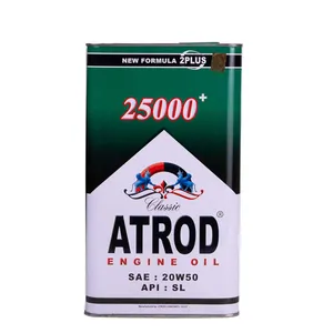 روغن موتور آترود مدل 20W50 25000 SL کد 111011 حجم 4500 میلی لیتر