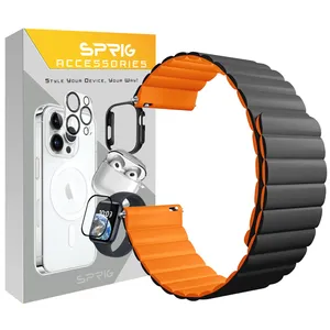 Sprig band model Silicone MAG Link TW suitable for Xiaomi Size 22mm Watch S4 / S4 Sport smartwatch