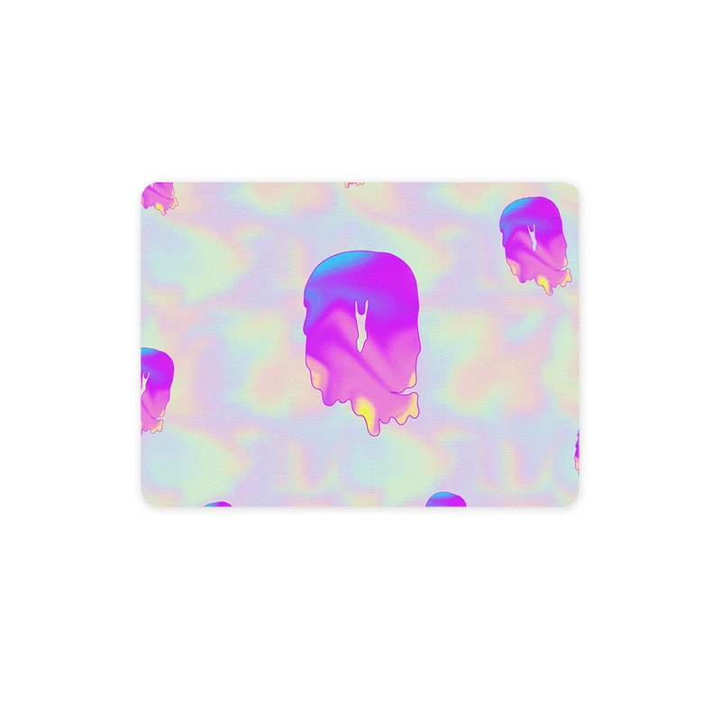 ماوس پد ترمه طراحان ایده مدل حرف Q هولوگرامی کد cfp2993