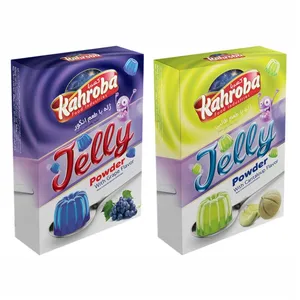 پودر ژله انگور و طالبی کهربا - 100 گرم مجموعه 2 عددی